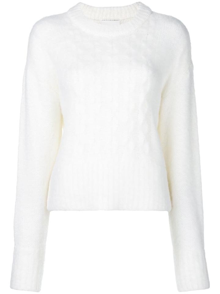 Neul Basic Knit Jumper - White