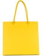 Moschino Logo Tote, Women's, Yellow/orange