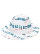Sacai Vector Print Hat - White