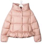 Moncler Kids Cayolle Coat - Pink