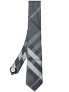 Burberry House Check Tie - Grey
