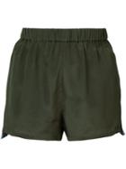 Figue - Cassia Shorts - Women - Silk - L, Green, Silk