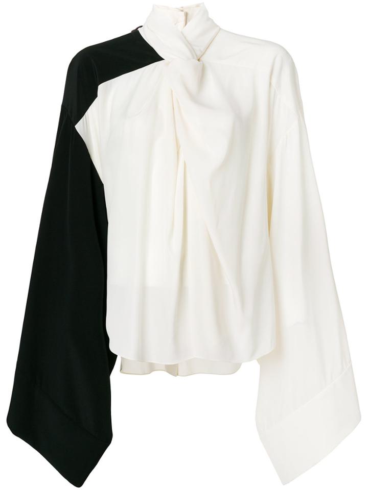 A.w.a.k.e. Back Buttons Oversized Shirt - Black