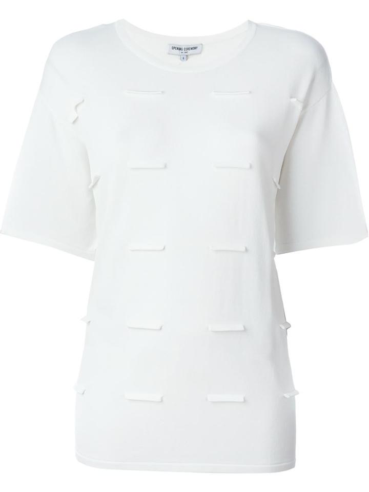 Opening Ceremony Shortsleeved Sweater