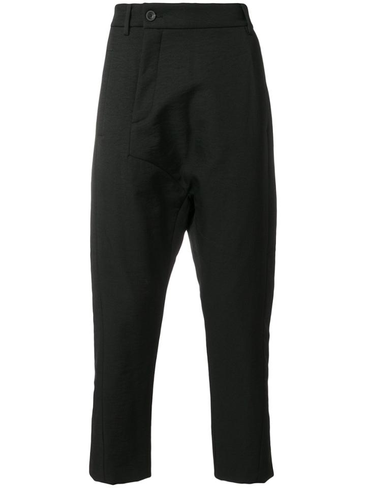 Bmuet(te) Drop Crotch Trousers - Black