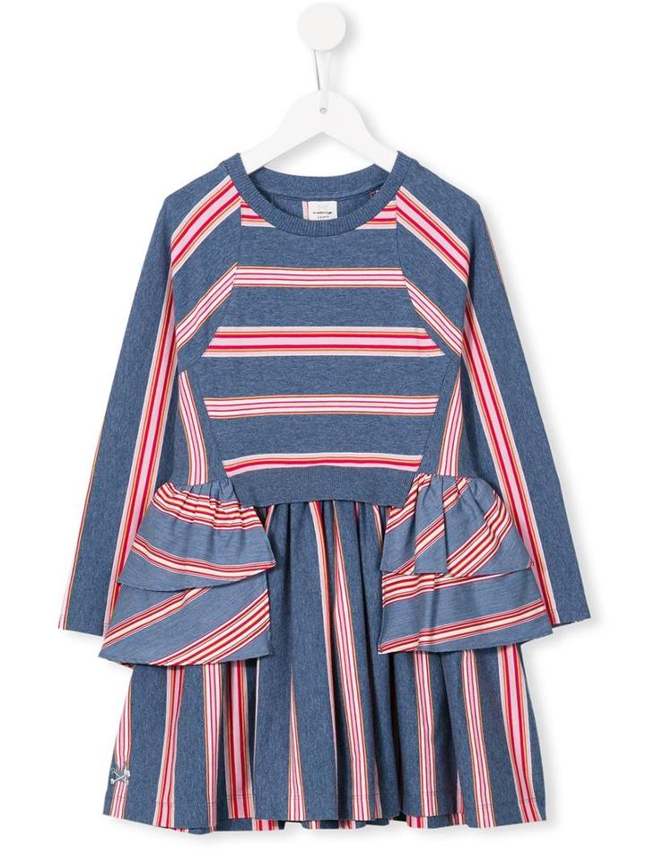 No Added Sugar 'periphery' Dress, Girl's, Size: 7 Yrs, Blue
