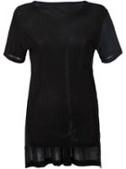 Yohji Yamamoto Back Cut-out Detail T-shirt