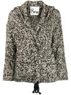 8pm Chunky Knit Cardigan - Neutrals
