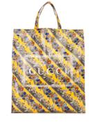 Gucci Medium Logo Tote - Yellow