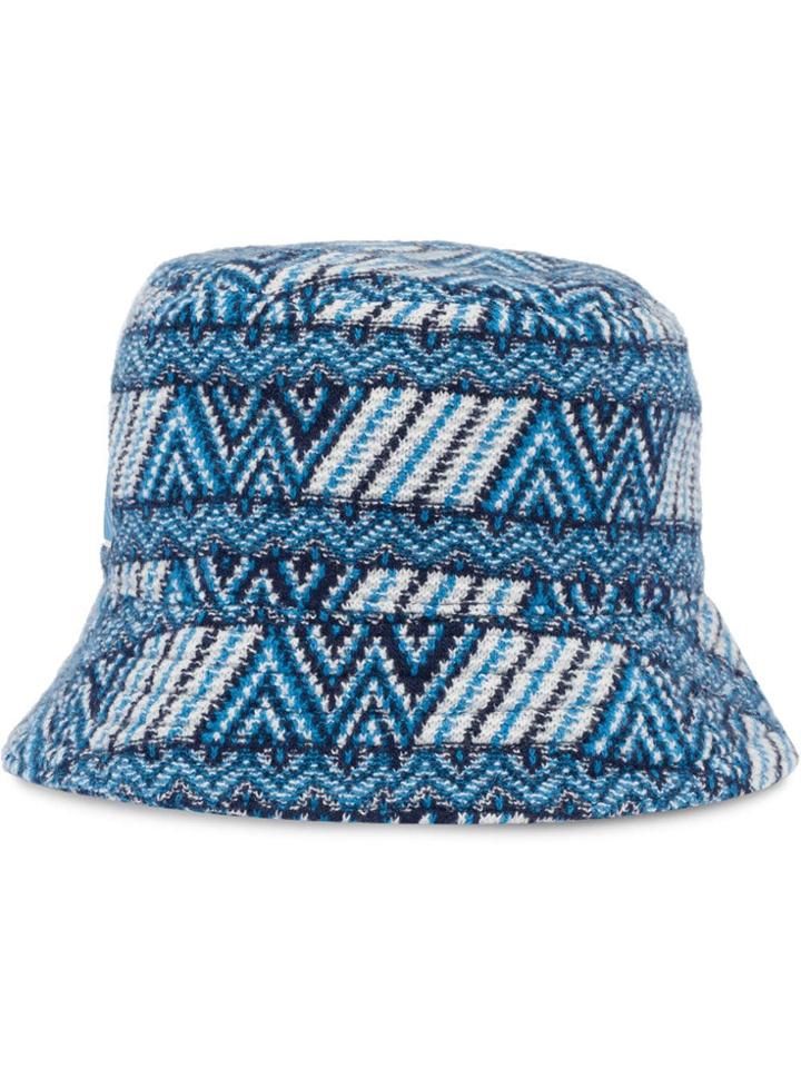 Prada Wool Hat - Blue