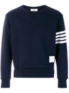 Thom Browne 4-bar Cashmere Shell Sweatshirt - Blue