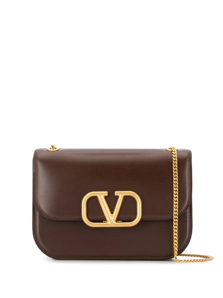 Valentino Valentino Garavani Vsling Shoulder Bag - Brown