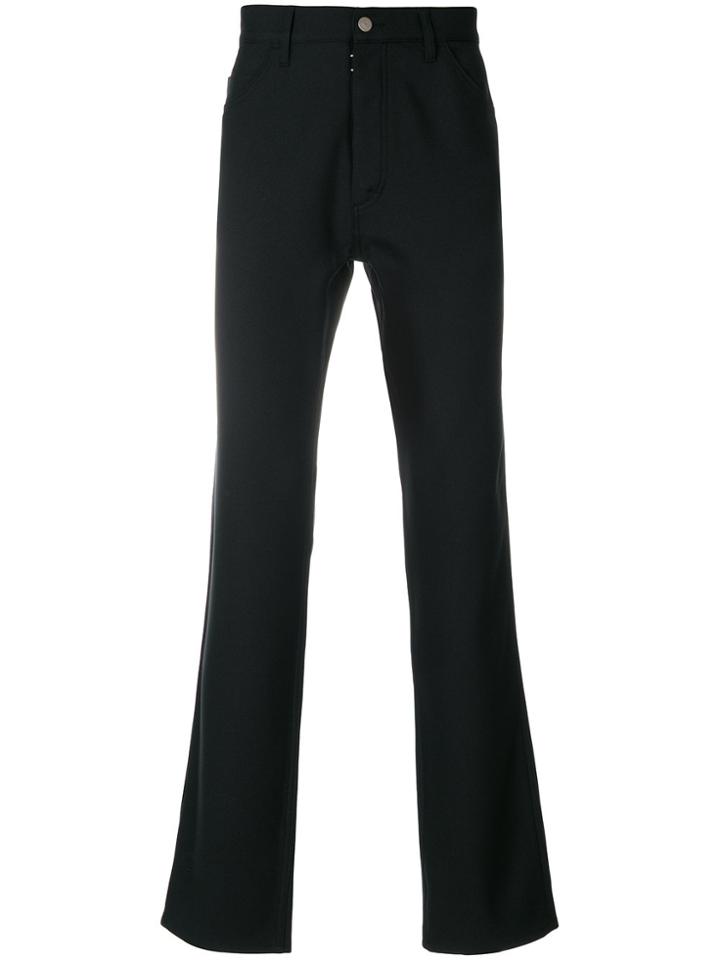 Maison Margiela High Rise Trousers - Black