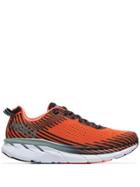 Hoka One One Orange Clifton 5 Low Top Sneakers