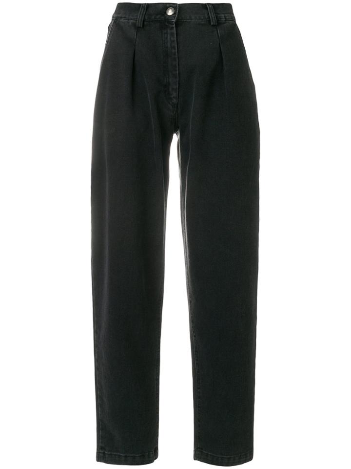 Magda Butrym High Rise Trousers - Black