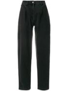 Magda Butrym High Rise Trousers - Black