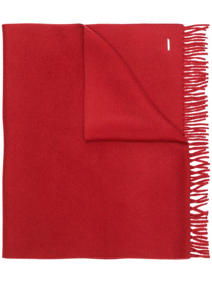 Loro Piana Cashmere Scarf - Red