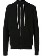 Rick Owens Drkshdw Classic Long Sleeve Hoodie, Men's, Size: Large, Black, Cotton