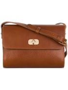 A.p.c. Greenwich Shoulder Bag, Women's, Brown, Leather/cotton/polyester