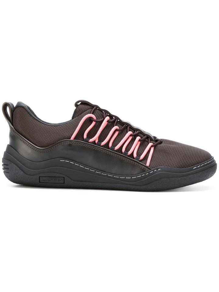 Lanvin Elastic Diving Shoes - Brown