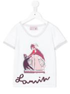 Lanvin Petite Printed T-shirt, Girl's, Size: 10 Yrs, White