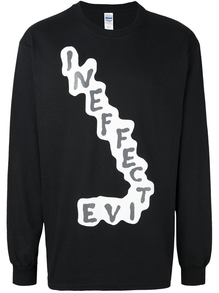 Tom Polo 'ineffective Communication' Sweatshirt, Adult Unisex, Size: Xl, Black, Cotton