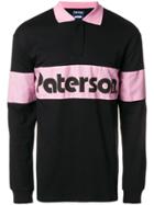 Paterson. Logo Polo Shirt - Black