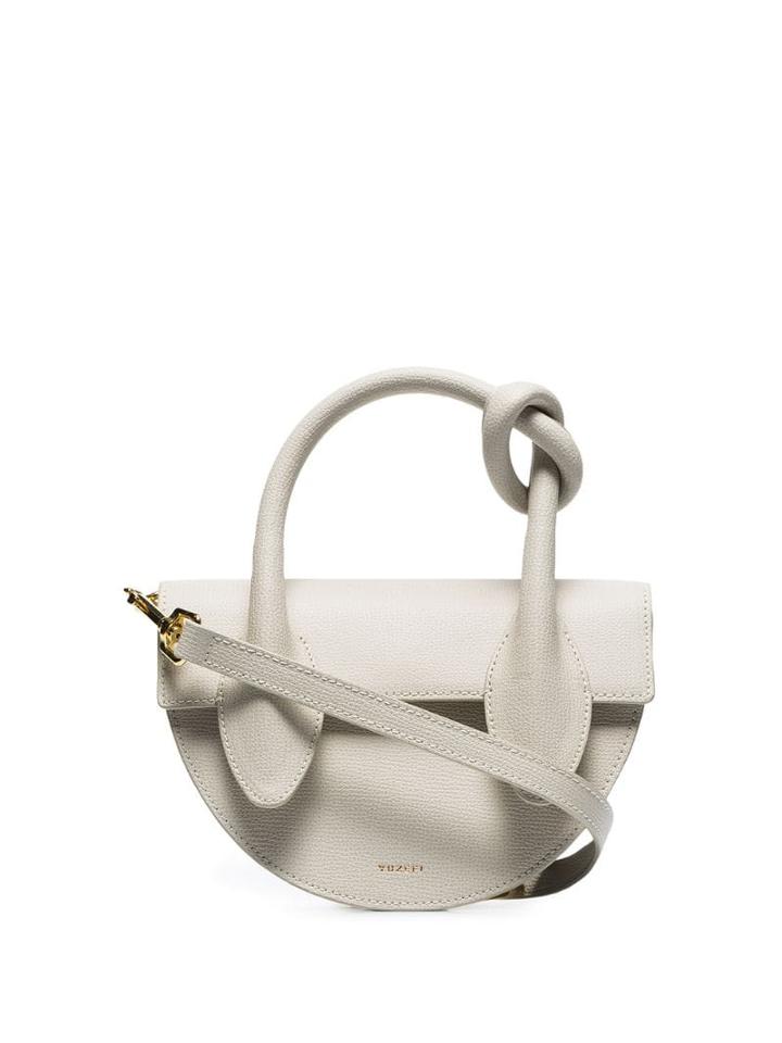 Yuzefi Dolores Knot Shoulder Bag - Neutrals