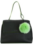 Orciani Top Handle Tote, Women's, Black