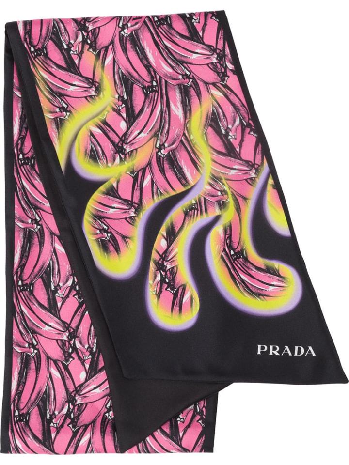 Prada Double Match Scarf - Pink