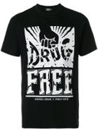 Andrea Crews Fist Print T-shirt - Black