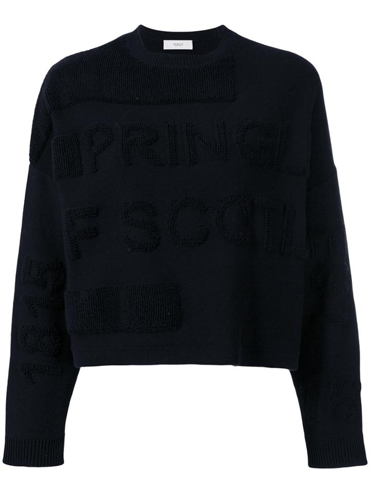 Pringle Of Scotland 1815 Logo Sweatshirt - Black