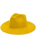 Reinhard Plank Norma Felt Hat - Yellow & Orange