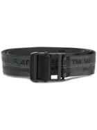 Off-white Industrial Logoed Belt - Black