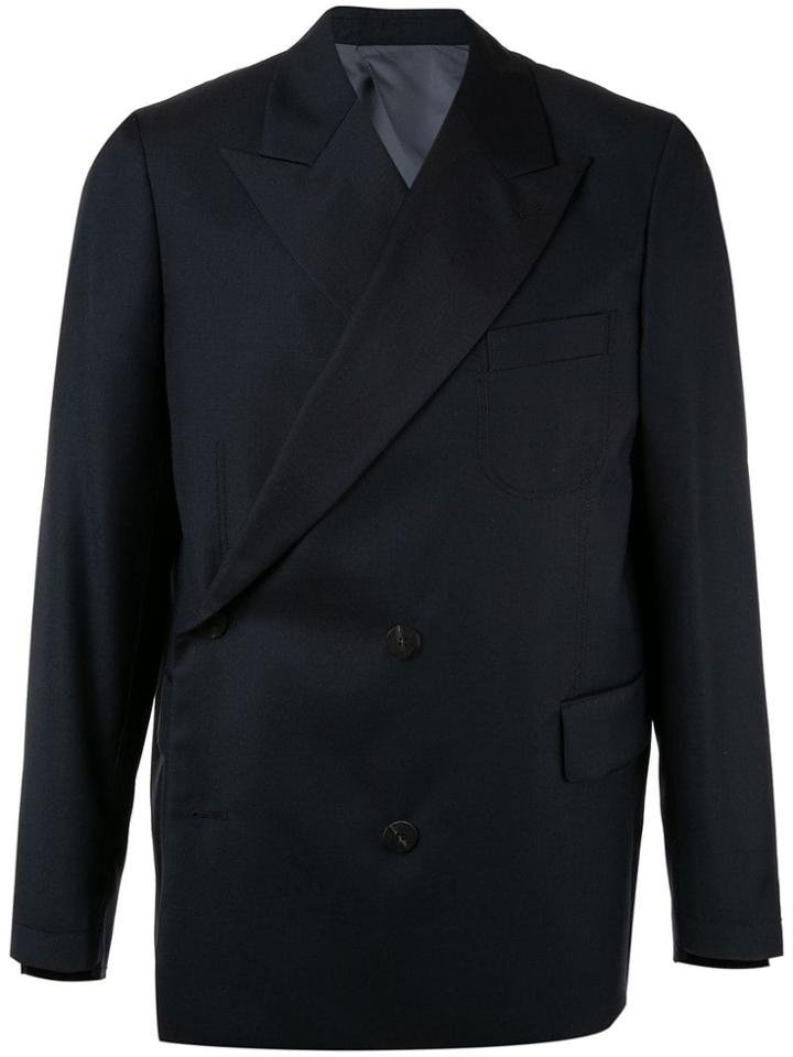 Wooyoungmi Double-breasted Blazer - Blue