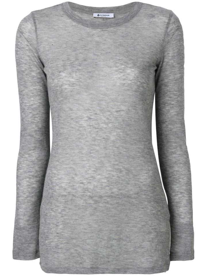 Dondup Crew Neck Jumper - Grey