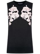 Dolce & Gabbana Embroidered Blouse - Black