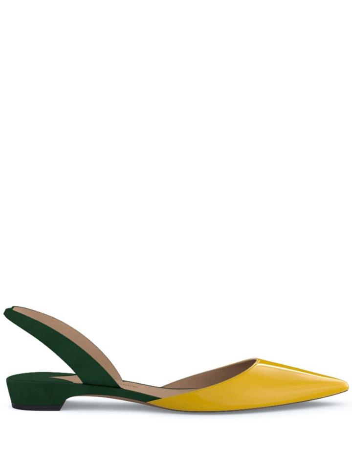 Paul Andrew Rhea 15 Ballerina Shoes - Yellow