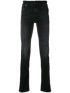 7 For All Mankind Slim Fit Jeans - Black