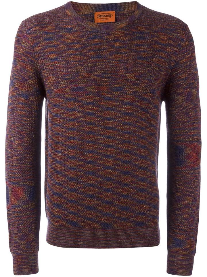 Missoni Space Dye Jumper, Men's, Size: 46, Wool