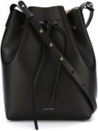 Mansur Gavriel Bucket Shoulder Bag, Women's, Black, Calf Leather
