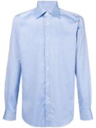 Brioni Micro Textured Shirt - Blue