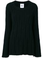 Lost & Found Rooms Ribbed Jumper - Black