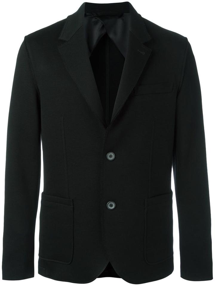 Lanvin Button Up Blazer - Black