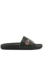 Champion M-evo Script Molded Sliders - Black