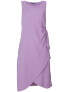 Alberta Ferretti Tie Knot Dress - Pink & Purple