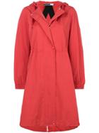 Sport Max Code Drawstring Hooded Coat - Yellow & Orange