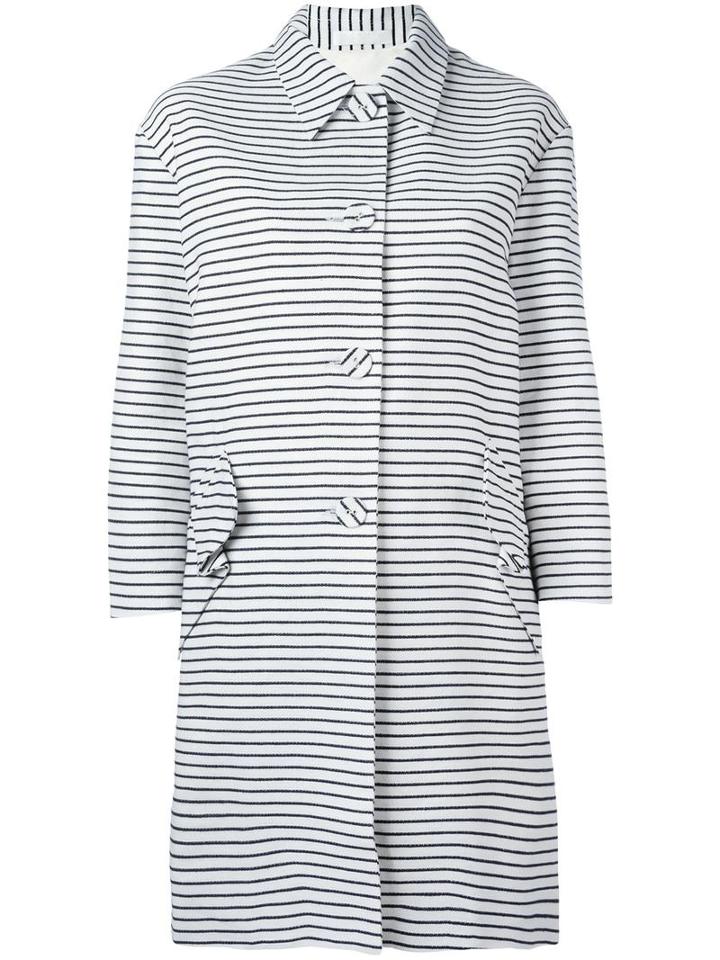 Peter Jensen Atilla Coat, Women's, Size: Small, White, Cotton/linen/flax