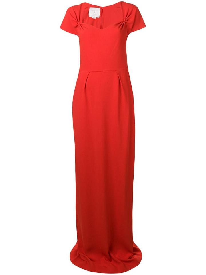 Stella Mccartney Sweetheart Neckline Gown - Red