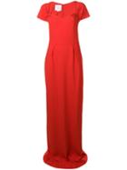 Stella Mccartney Sweetheart Neckline Gown - Red